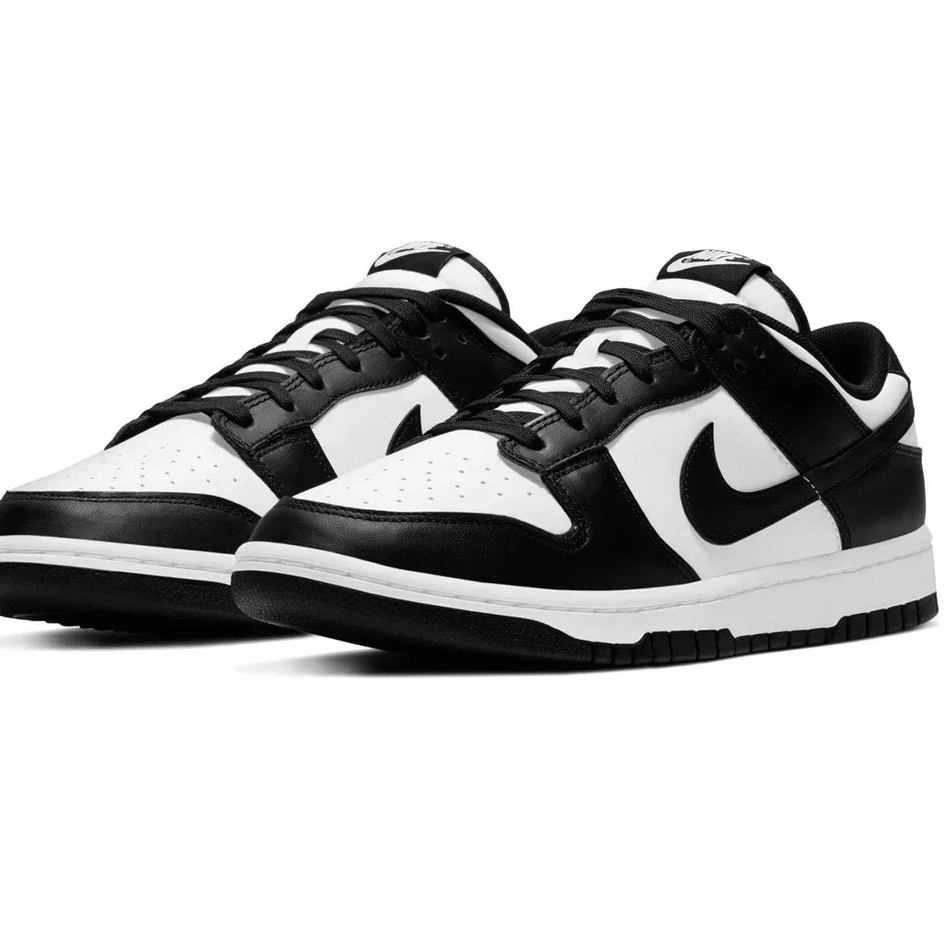 Low White Dunk Nike 'Panda' Retro Black 0816